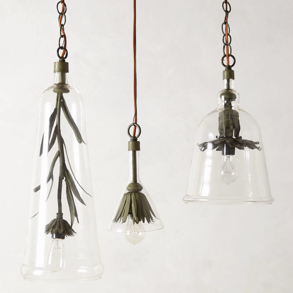 Anthropologie Petaled Pendant (Medium Size) Lighting